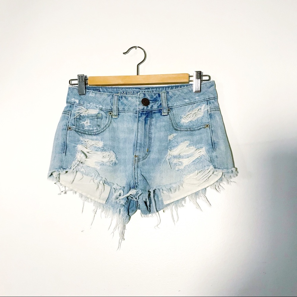 American Eagle Mid-Rise Festival Shorts